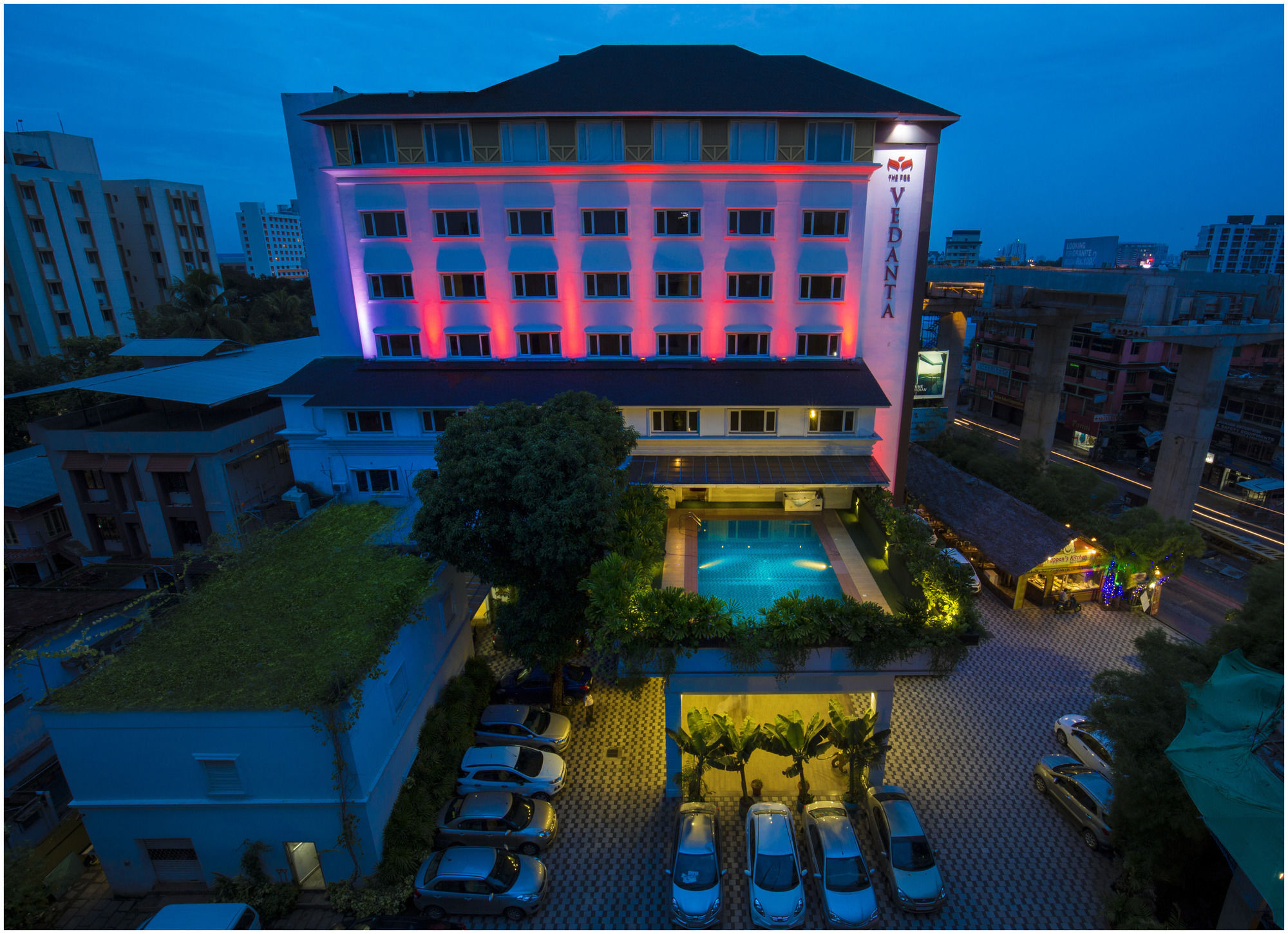 The Pgs Vedanta Hotel Kochi Exterior photo